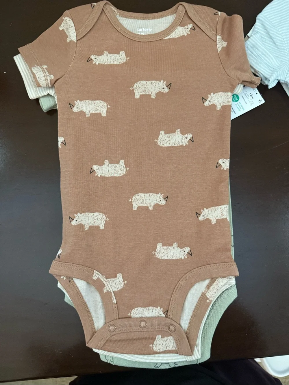 Carter's Safari Onesies (5-Pack) NWT